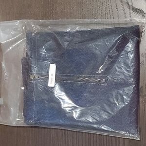 New Plus Size Denim Pencil Skirt